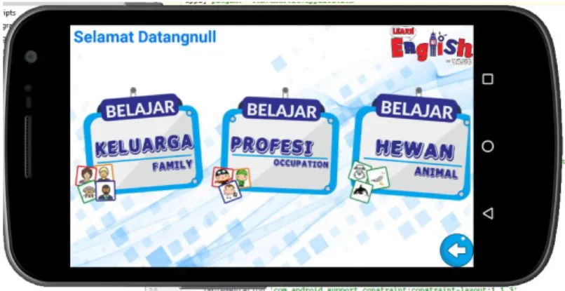 Gambar 17 Tampil Menu Quiz 