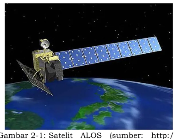 Gambar 2-1: Satelit  ALOS  (sumber:  http:// 