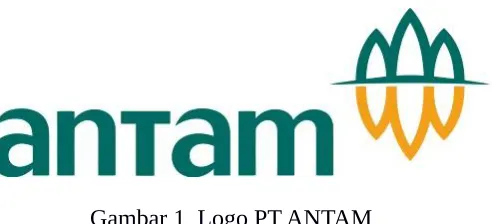 Gambar 1  Logo PT ANTAM