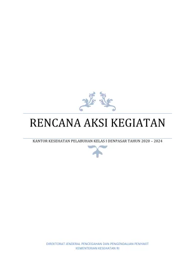 KERANGKA REGULASI - ARAH KEBIJAKAN, STRATEGI DAN KERANGKA REGULASI