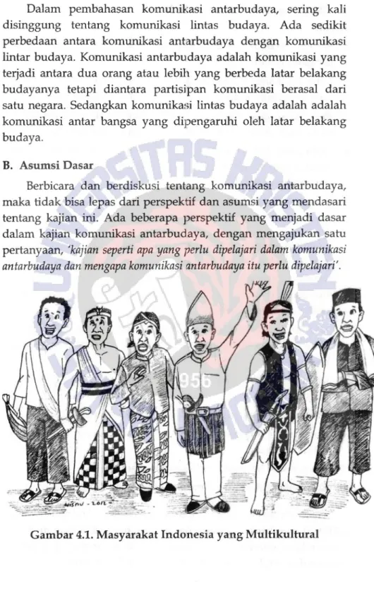 Gambar  4.1.  Masyarakat  Indonesia  yang  Multikultural