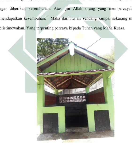 Gambar 3.1 Tampak Bangunan Sendang di Desa Purwosari  (Dokumentasi : Miya, Oktober 2019) 