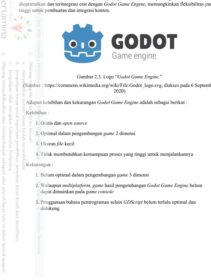 Gambar 2.3. Logo “Godot Game Engine.”