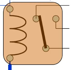 Gambar 4.5 simbol dan struktur dioda