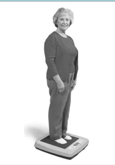Figure 1. Low-intensity whole-body vibration platform.