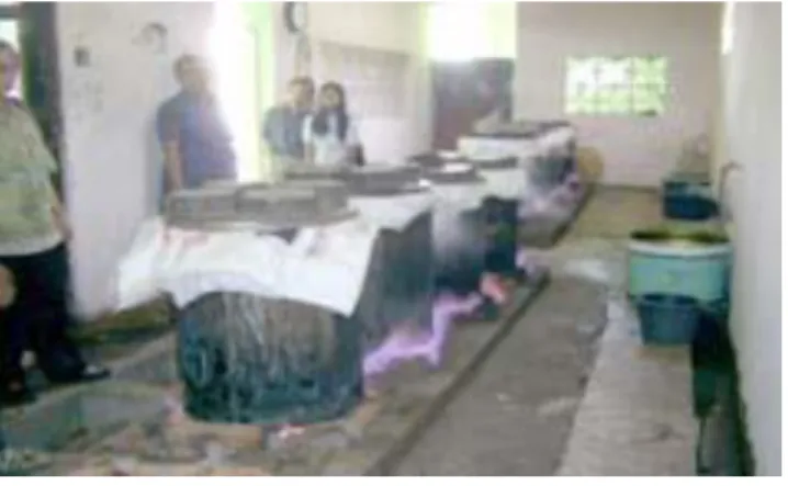 Gambar 5.1  Pengembangan tungku briket di industri bandeng presto Sari Rasa  