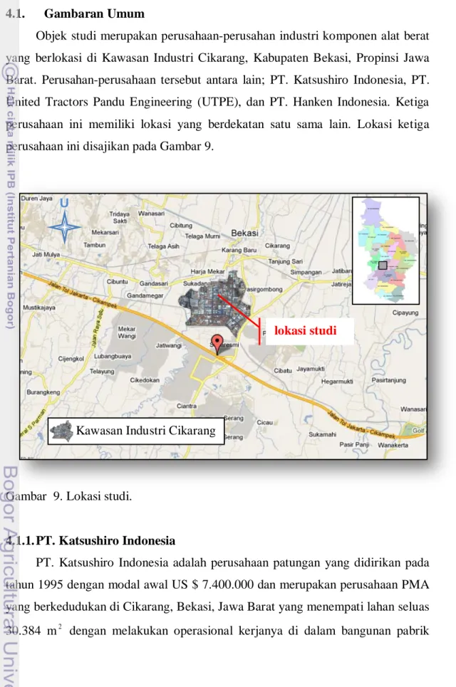 Gambar  9. Lokasi studi. 
