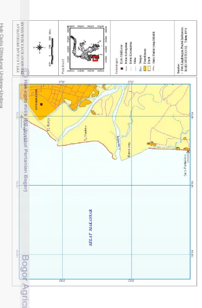 Gambar 2  Peta lokasi penelitian. 