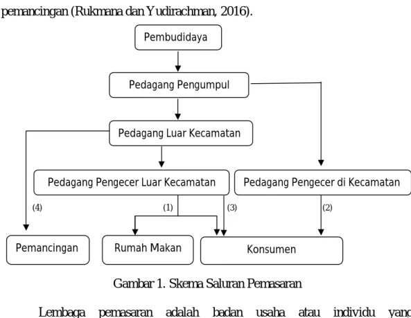 Gambar 1. Skema Saluran Pemasaran 