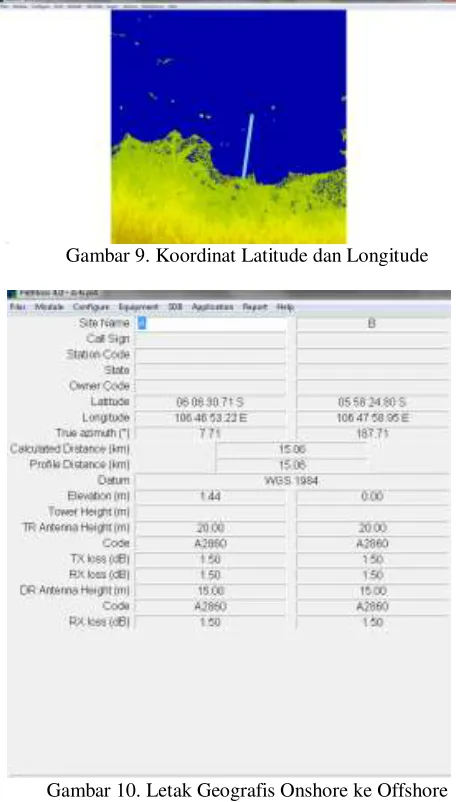 Gambar 9. Koordinat Latitude dan Longitude  