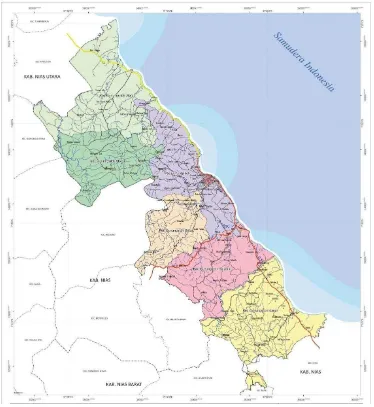 Tabel 5. Peta wilayah Kota Gunungsitoli 