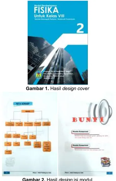 Gambar 1. Hasil design cover  