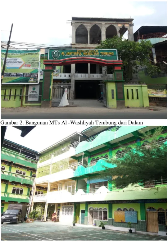 Gambar 3. Peneliti dengan Koordinator BK MTs Al-Washliyah Tembung 