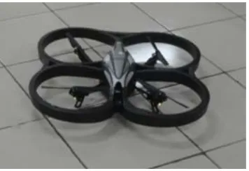 Figure 1.  AR.Drone with Outdoor Hull. 