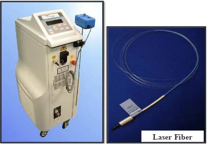 Figure 4. Endovenous laser equipments