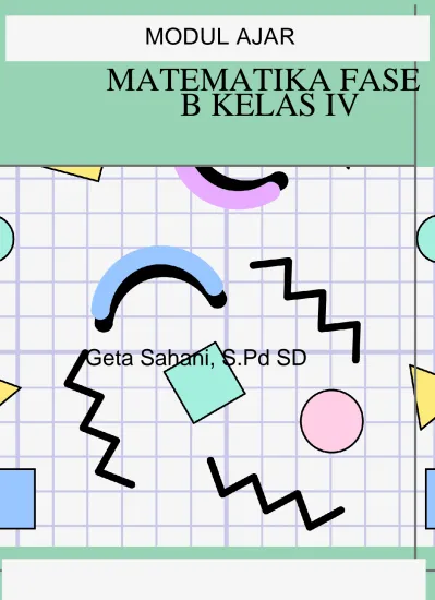 MATEMATIKA FASE B KELAS IV