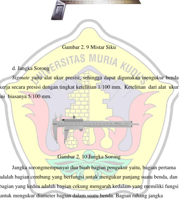 Gambar 2. 9 Mistar Siku 