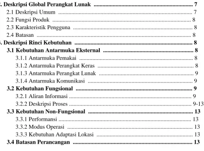 Tabel 1. Definisi, Singkatan dan Akronim  ................................................................