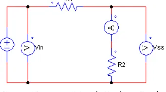 Gambar 2.18 Sensor Tegangan Metode Resistor Pembagi Tegangan 