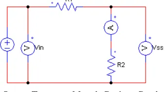 Gambar 2.18 Sensor Tegangan Metode Resistor Pembagi Tegangan 