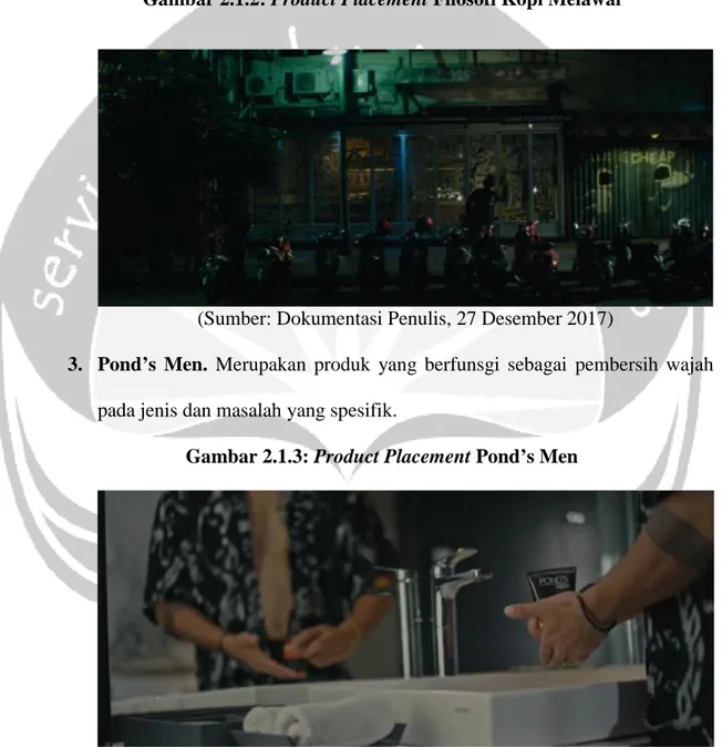 Gambar 2.1.2: Product Placement Filosofi Kopi Melawai