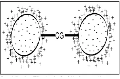 Gambar 2.1. Proses pengikatan partikel koloid oleh koagulan 