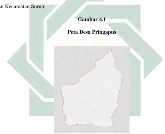 Gambar 4.1  Peta Desa Pringapus 