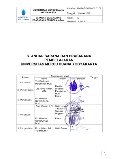 STANDAR SARANA DAN PRASARANA PEMBELAJARAN