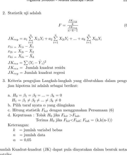 Tabel 1. Daftar Anava