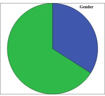 Gambar 5. Diagram Pie Jenis Kelamin (gender) Responden 