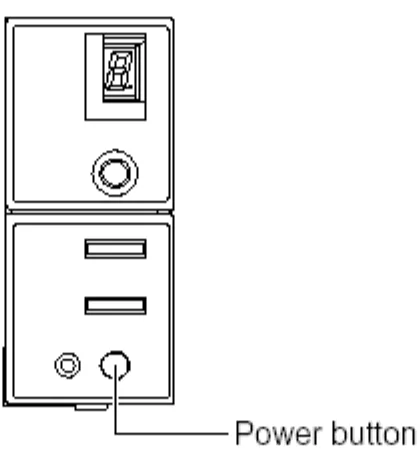 Gambar 25. Tombol Power pada Panel Image Scanner