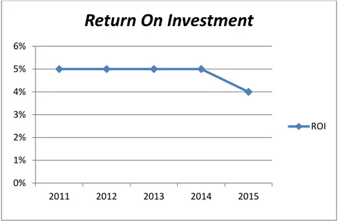 Gambar 4.4 Grafik Return On Investment   