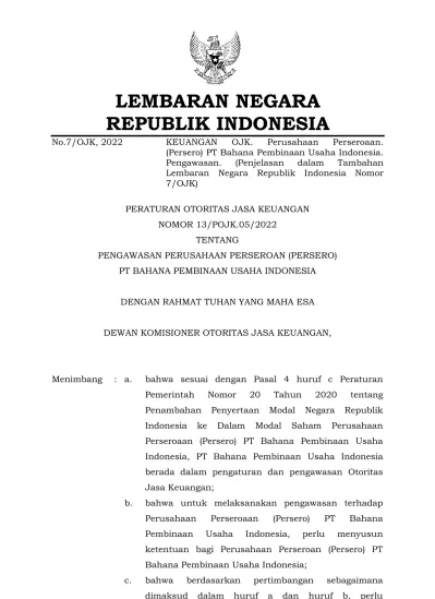 LEMBARAN NEGARA REPUBLIK INDONESIA