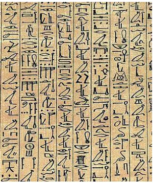Gambar 2.1 Egyptian Hieroglyphs 