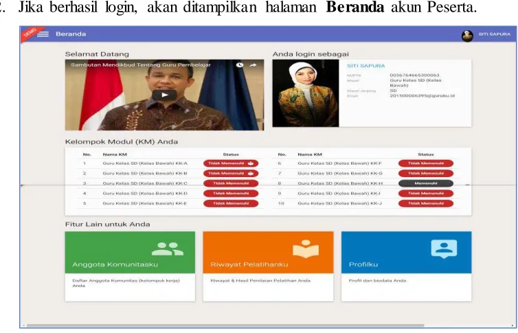 Gambar 2. 2 Halaman Beranda 
