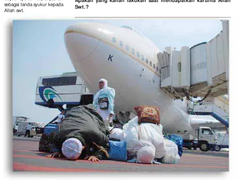 Gambar 6.1.Sujud syukur dipanjatkan