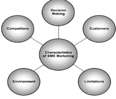 Figure 1. Characteristics of Small Business Marketing 
