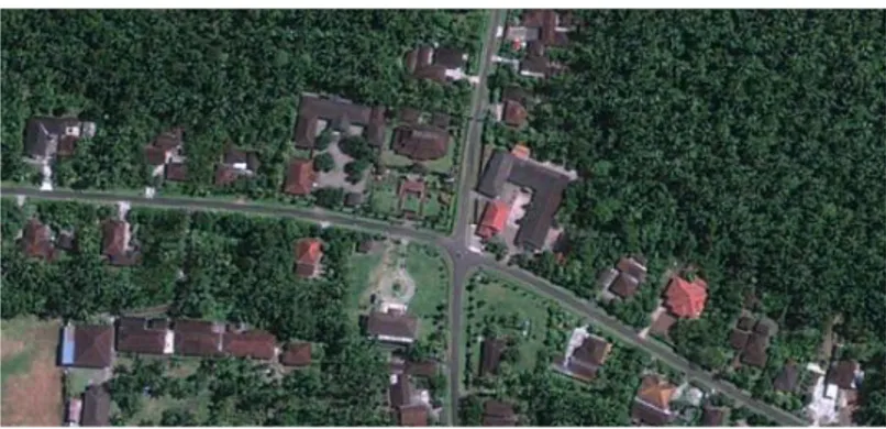 Gambar 1.1. Peta lokasi tapak arsitektur    Gereja Kristen Pniel Blimbingsari Bali 