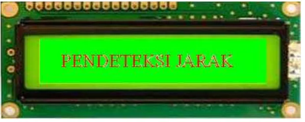 Gambar 2.5.LCD Pendeteksi Jarak 