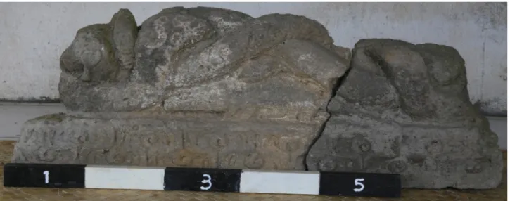Gambar 2. Relief naga Pura Subak Wasan. (Sumber: Dokumen Balai Arkeologi Denpasar)