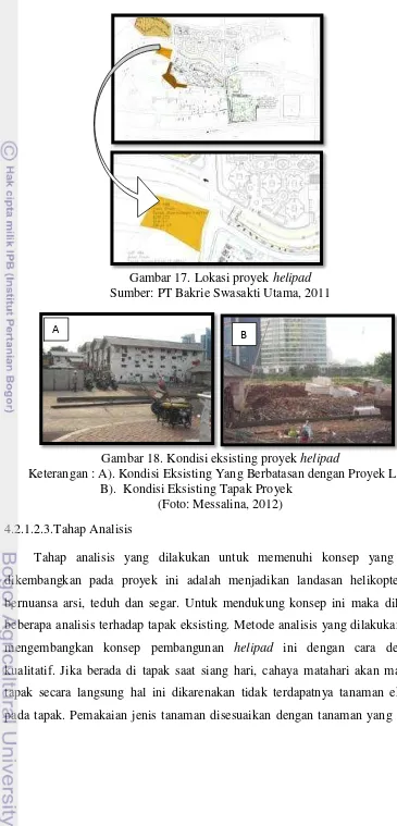Gambar 17. Lokasi proyek helipad 