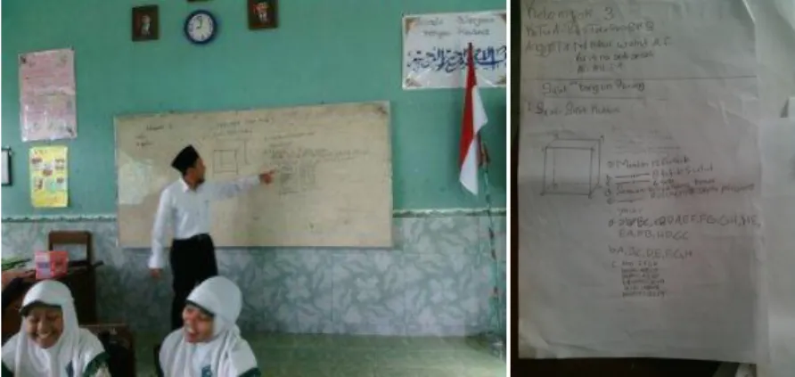 Gambar 4.8 Guru memberikan evaluasi                                                  