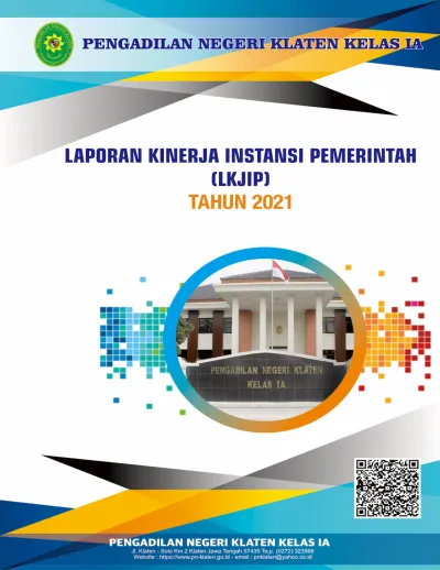 Rencana Strategis 2020-2024 - Perencanaan Dan Perjanjian Kinerja