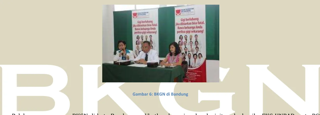 Gambar 6: BKGN di Bandung 