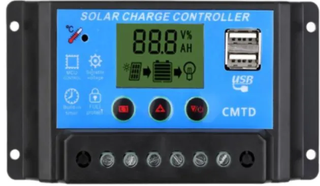 Gambar 2.13 Solar Charge Controller  a.  Perinsip Kerja Solar Charge Controler 