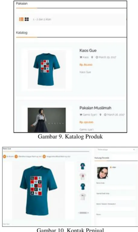 Gambar 9. Katalog Produk 