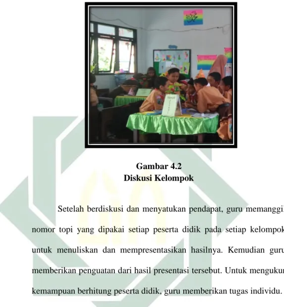 Gambar 4.2  Diskusi Kelompok 