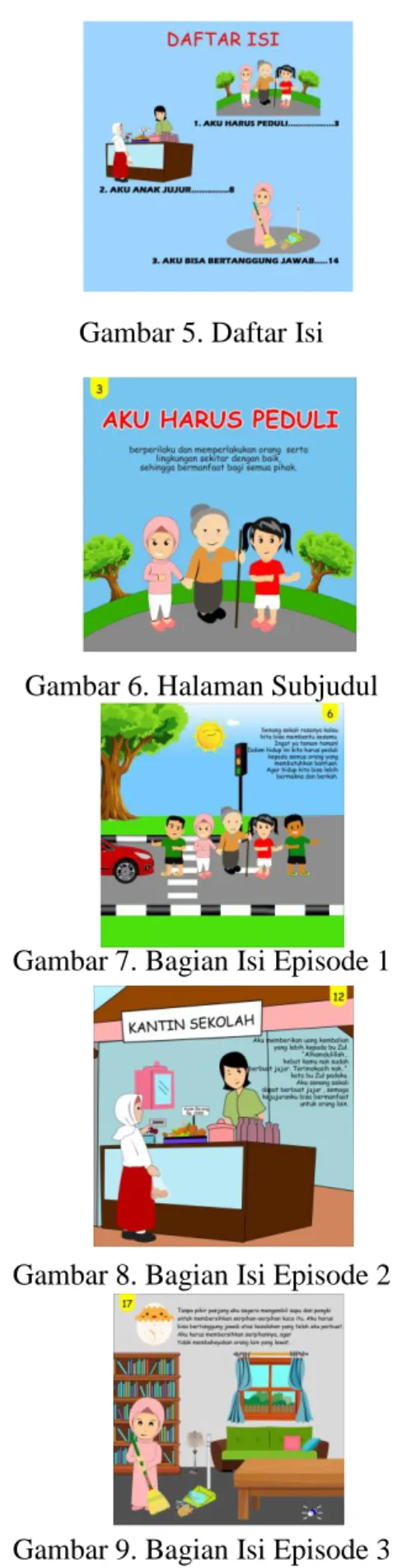 Gambar 5. Daftar Isi 