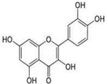 Gambar 2. Struktur Senyawa Flavonoid 