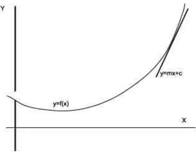Figure 2.2: Graph of a function from R to R
